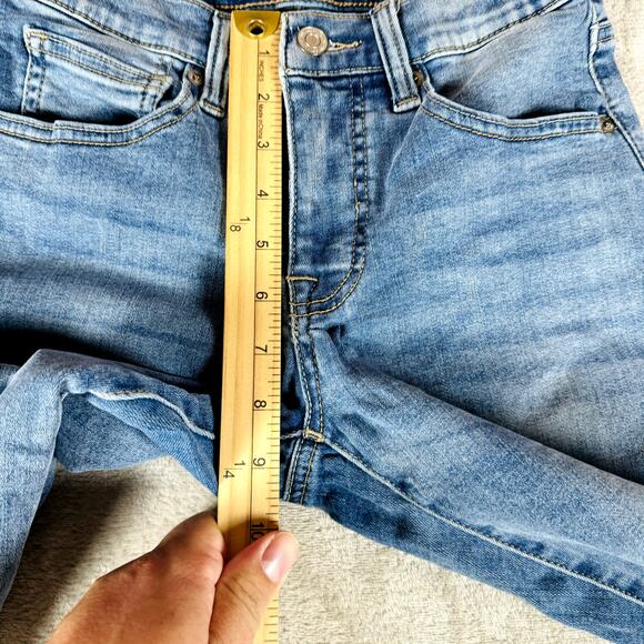 Lucky Brand Jeans Womens 4 Medium‎ Wash Blue Denim Mid Rise Super Skinny Ava - Picture 9 of 10